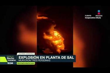 Tres personas murieron y una más resultó lesionada luego de que esta tarde un pozo de salmuera con #diésel, explotó y provocó un incendio en la planta de sal de PMV Minera en Jáltipan, #Veracruz. El gobierno del estado informó que no hay riesgo inminente.
#NoticiasConNachoLozano
#NoticiasImagen
¡Como nadie en la noche! #ImagenNoticias con Nacho Lozano de lunes a viernes a las 10:30 pm en el 3.1 #ImagenTelevisión.
Visita nuestro sitio Web: http://bit.ly/2nT2Wz5
Síguenos en nuestras redes:
Instagram: @imagentvnoticias
Tiktok: @imagennoticias
X: @ImagenNoticias_
Facebook: https://www.facebook.com/ImagenTVNoticias/
Aquí encontrarás la mejor información nacional e internacional de Imagen Noticias con Francisco Zea, Paola Rojas, Crystal Mendivil y Nacho Lozano.
