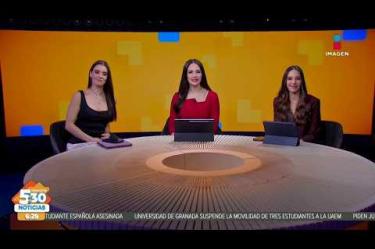 Visita nuestro sitio web: http://www.imagentv.com
No te pierdas Imagen Noticias 5:30 con Marlene Stahl, Nuria Gil y Adriana Treviño de lunes a viernes por Imagen Televisión.
TikTok 5:30: https://www.tiktok.com/@imagennoticias530
TikTok Noticias: https://www.tiktok.com/@imagennoticias
Instagram 5:30: https://www.instagram.com/imagennoticias530
Instagram Noticias: https://www.instagram.com/imagentvnoticias/
X 5:30: https://x.com/imagen530
X Noticias: https://twitter.com/ImagenNoticias_
X Televisión: https://twitter.com/ImagenTVMex
Facebook Noticias: https://www.facebook.com/ImagenTVNoticias
Aquí encontrarás la mejor información nacional e internacional de Imagen Noticias con Francisco Zea, Nacho Lozano, Crystal Mendivil, Enrique Sánchez y Paola Rojas.