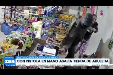 En #Durango, a punta de arma de fuego, un hombre asaltó una tienda que era atendida por una mujer de la tercera edad.
#NoticiasImagen #LoDijoZea #ImagenNoticias
Visita nuestro sitio web: http://www.imagentv.com
No te pierdas Imagen Noticias con Francisco Zea de lunes a viernes en punto de las 6:30 am por Imagen Televisión.
TikTok: https://www.tiktok.com/@imagennoticias
Instagram Imagen Noticias con Francisco Zea: https://www.instagram.com/imagenzea
Instagram: https://www.instagram.com/imagentvnoticias/
X Imagen Noticias con Francisco Zea: https://x.com/imagenZea
X Noticias: https://twitter.com/ImagenNoticias_
X Televisión: https://twitter.com/ImagenTVMex
Facebook Imagen Noticias con Francisco Zea: https://www.facebook.com/ImagenZea/
Facebook: https://www.facebook.com/ImagenTVNoticias
Aquí encontrarás la mejor información nacional e internacional de Imagen Noticias con Francisco Zea, Nacho Lozano, Crystal Mendivil, Enrique Sánchez y Paola Rojas.