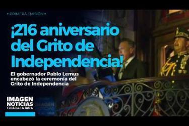 El gobernador #PabloLemus encabezó la ceremonia del Grito de Independencia desde el balcón principal de Palacio de Gobierno ante miles de asistentes reunidos en el Centro Histórico de #Guadalajara.
#NoticiasImagen
Síguenos en nuestras redes:
Instagram: https://www.instagram.com/imagentvgdl/
TikTok: https://www.tiktok.com/@imagennoticias
Twitter: https://twitter.com/ImagenTVGDL
Facebook: https://www.facebook.com/ImagenTVGDL/
Visita nuestro sitio Web: https://www.imagentv.com/guadalajara
Mantente siempre informado con las noticias sobre los acontecimientos más importantes a nivel nacional con Erick Breguer.
¡Déjanos tus comentarios, da like, comparte y suscríbete!
