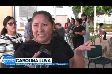 Desde hace seis meses, los alumnos del Jardín de Niños Teocalli, ubicado en la Col. Lomas de San Miguel en #Tlaquepaque, se ven obligados a tomar clases dentro de una capilla vecina.
#NoticiasImagen
Síguenos en nuestras redes:
Instagram: https://www.instagram.com/imagentvgdl/
TikTok: https://www.tiktok.com/@imagennoticias
Twitter: https://twitter.com/ImagenTVGDL
Facebook: https://www.facebook.com/ImagenTVGDL/
Visita nuestro sitio Web: https://www.imagentv.com/guadalajara
Mantente siempre informado con las noticias sobre los acontecimientos más importantes a nivel nacional con Erick Breguer.
¡Déjanos tus comentarios, da like, comparte y suscríbete!