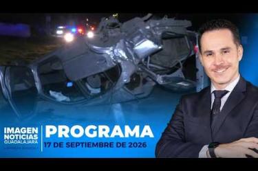 No te pierdas Imagen Noticias Guadalajara con Erick Breguer de lunes a viernes en punto de las 5:50 a.m. en el 3.1 por Imagen Televisión Guadalajara.

#NoticiasImagen

Síguenos en nuestras redes:

Instagram: https://www.instagram.com/imagentvgdl/
TikTok: https://www.tiktok.com/@imagennoticias
Twitter: https://twitter.com/ImagenTVGDL
Facebook: https://www.facebook.com/ImagenTVGDL/
Visita nuestro sitio Web: https://www.imagentv.com/guadalajara

Mantente siempre informado con las noticias sobre los acontecimientos más importantes a nivel nacional con Erick Breguer, Carolina Martínez y Ricardo Camarena.

¡Déjanos tus comentarios, da like, comparte y suscríbete!