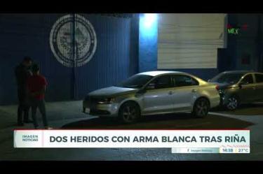 Una riña multitudinaria registrada en la Col. Villa Guerrero de #Guadalajara, dejó a dos hombres lesionados con arma blanca.

#NoticiasImagen

Síguenos en nuestras redes:

Instagram: https://www.instagram.com/imagentvgdl/
TikTok: https://www.tiktok.com/@imagennoticias
Twitter: https://twitter.com/ImagenTVGDL
Facebook: https://www.facebook.com/ImagenTVGDL/
Visita nuestro sitio Web: https://www.imagentv.com/guadalajara

Mantente siempre informado con las noticias sobre los acontecimientos más importantes a nivel nacional con Carolina Martínez.

¡Déjanos tus comentarios, da like, comparte y suscríbete!