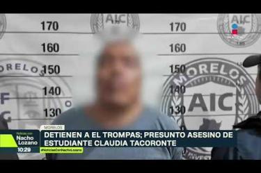 Así fue la captura de Francisco Javier, alias “El Trompas”, presunto #feminicida de #ClaudiaTacoronte, la estudiante española que estaba de intercambio en la #UAEM. Se habría rapado para pasar desapercibido, pero las autoridades lo detuvieron caminando en el centro de #Cuautla:
#NoticiasConNachoLozano
#NoticiasImagen
¡Como nadie en la noche! #ImagenNoticias con Nacho Lozano de lunes a viernes a las 10:30 pm en el 3.1 #ImagenTelevisión.
Visita nuestro sitio Web: http://bit.ly/2nT2Wz5
Síguenos en nuestras redes:
Instagram: @imagentvnoticias
Tiktok: @imagennoticias
X: @ImagenNoticias_
Facebook: https://www.facebook.com/ImagenTVNoticias/
Aquí encontrarás la mejor información nacional e internacional de Imagen Noticias con Francisco Zea, Paola Rojas, Crystal Mendivil y Nacho Lozano.