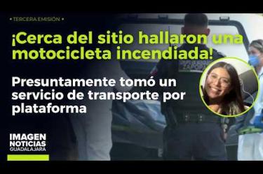 Karla Margarita, estudiante de medicina de 22 años, fue localizada sin vida un día después de ser reportada como desaparecida en Zapopan. Cerca del sitio hallaron una motocicleta incendiada. 

No te pierdas la Tercera Emisión de Imagen Noticias Guadalajara de lunes a viernes en punto de las 11:05 p.m. en el 3.1.

Síguenos en nuestras redes:

Instagram: https://www.instagram.com/imagentvgdl/
TikTok: https://www.tiktok.com/@imagennoticias
Twitter: https://twitter.com/ImagenTVGDL
Facebook: https://www.facebook.com/ImagenTVGDL/

Visita nuestro sitio Web: https://www.imagentv.com/guadalajara

Mantente siempre informado con las noticias sobre los acontecimientos más importantes a nivel nacional con Ricardo Camarena y Carolina Martínez.

¡Déjanos tus comentarios, da like, comparte y suscríbete!
