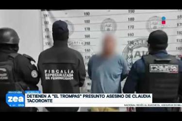 Fue detenido Francisco "N", alias "El Trompas", presunto feminicida de la estudiante española #ClaudiaTacoronte, así lo informó la gobernadora de #Morelos, Margarita González.
#NoticiasImagen #LoDijoZea #ImagenNoticias #ImagenNoticias
Visita nuestro sitio web: http://www.imagentv.com
No te pierdas Imagen Noticias con Francisco Zea de lunes a viernes en punto de las 6:30 am por Imagen Televisión.
TikTok: https://www.tiktok.com/@imagennoticias
Instagram Imagen Noticias con Francisco Zea: https://www.instagram.com/imagenzea
Instagram: https://www.instagram.com/imagentvnoticias/
X Imagen Noticias con Francisco Zea: https://x.com/imagenZea
X Noticias: https://twitter.com/ImagenNoticias_
X Televisión: https://twitter.com/ImagenTVMex
Facebook Imagen Noticias con Francisco Zea: https://www.facebook.com/ImagenZea/
Facebook: https://www.facebook.com/ImagenTVNoticias
Aquí encontrarás la mejor información nacional e internacional de Imagen Noticias con Francisco Zea, Nacho Lozano, Crystal Mendivil, Enrique Sánchez y Paola Rojas.