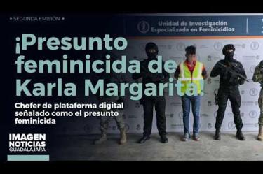 El Secretario de Seguridad y Protección Ciudadana, Omar García #Harfuch, confirmó la captura en Tala de Eduardo Isaac "N", chofer de plataforma digital señalado como el presunto feminicida de la estudiante de Medicina #KarlaMargarita Pérez Jiménez.
#NoticiasImagen
Síguenos en nuestras redes:
Instagram: https://www.instagram.com/imagentvgdl/
TikTok: https://www.tiktok.com/@imagennoticias
Twitter: https://twitter.com/ImagenTVGDL
Facebook: https://www.facebook.com/ImagenTVGDL/
Visita nuestro sitio Web: https://www.imagentv.com/guadalajara
Mantente siempre informado con las noticias sobre los acontecimientos más importantes a nivel nacional con Carolina Martínez.
¡Déjanos tus comentarios, da like, comparte y suscríbete!