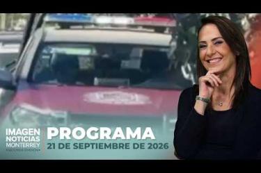 No te pierdas Imagen Noticias Monterrey con Claudia Ovalle de lunes a viernes por Imagen Televisión Monterrey.
Síguenos en nuestras redes
Instagram: https://www.instagram.com/imagentvmonterrey/
Twitter: https://twitter.com/ImagenTVMTY
Facebook: https://www.facebook.com/ImagenTVMTY/
Mantente siempre informado con las noticias sobre los acontecimientos más importantes a nivel nacional con Claudia Ovalle y Brenda Cavazos.
¡Dale like y suscríbete!