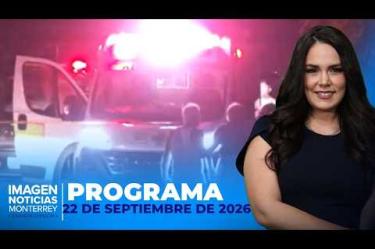 No te pierdas Imagen Noticias Monterrey con Brenda Cavazos de lunes a viernes por Imagen Televisión Monterrey.
Síguenos en nuestras redes
Instagram: https://www.instagram.com/imagentvmonterrey/
Twitter: https://twitter.com/ImagenTVMTY
Facebook: https://www.facebook.com/ImagenTVMTY/
Mantente siempre informado con las noticias sobre los acontecimientos más importantes a nivel nacional con Claudia Ovalle y Brenda Cavazos.
¡Dale like y suscríbete!