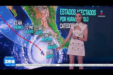 "Polo" ya es huracán categoría 5 en la escala Saffir-Simpson así lo anunciaron hace unos momentos el Servicio Meteorológico Nacional y el Centro Nacional de Huracanes.