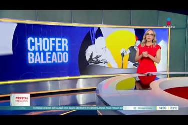 Las cámaras del tráiler captaron cómo dos sujetos intentaron abordarlo para cometer el delito.