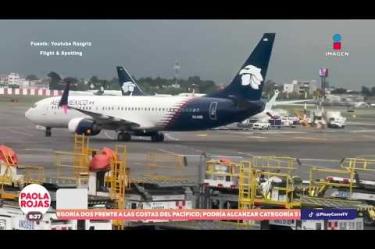 Aeroméxico negó que datos bancarios de sus usuarios hayan sido robados o estén a la venta, luego de reportes sobre una supuesta filtración de información.