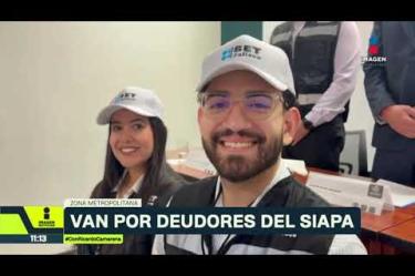 Autoridades estatales presentaron una estrategia para apoyar al SIAPA a recuperar parte de su cartera vencida. Las brigadas de notificación buscan regularizar a grandes deudores de agua.