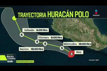 En solo 24 horas, “Polo” pasó de tormenta tropical a #huracán categoría 5. Hasta este momento, se mantiene estacionado a 335 kilómetros al sur de Zihuatanejo, en Guerrero, con vientos máximos de hasta 285 kilómetros por hora. Así ha sido su impacto:
#NoticiasConNachoLozano
#NoticiasImagen
¡Como nadie en la noche! #ImagenNoticias con Nacho Lozano de lunes a viernes a las 10:30 pm en el 3.1 #ImagenTelevisión.
Visita nuestro sitio Web: http://bit.ly/2nT2Wz5
Síguenos en nuestras redes:
Instagram: @imagentvnoticias
Tiktok: @imagennoticias
X: @ImagenNoticias_
Facebook: https://www.facebook.com/ImagenTVNoticias/
Aquí encontrarás la mejor información nacional e internacional de Imagen Noticias con Francisco Zea, Paola Rojas, Crystal Mendivil y Nacho Lozano.