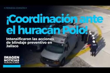 Autoridades estatales y federales intensificaron las acciones de blindaje preventivo en #Jalisco tras la consolidación del #HuracánPolo en categoría 5. La Protección Civil del Estado mantiene coordinación permanente mediante el Consejo Estatal de Emergencias, reforzando la vigilancia en los municipios bajo Alerta Amarilla y Alerta Azul.
#NoticiasImagen
Síguenos en nuestras redes:
Instagram: https://www.instagram.com/imagentvgdl/
TikTok: https://www.tiktok.com/@imagennoticias
Twitter: https://twitter.com/ImagenTVGDL
Facebook: https://www.facebook.com/ImagenTVGDL/
Visita nuestro sitio Web: https://www.imagentv.com/guadalajara
Mantente siempre informado con las noticias sobre los acontecimientos más importantes a nivel nacional con Erick Breguer.
¡Déjanos tus comentarios, da like, comparte y suscríbete!