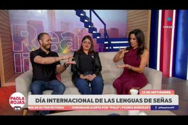 Hoy se conmemoran el Día Internacional de las Lenguas de Señas y el Día Internacional de las Personas Sordas. Nos acompañaron Dalia Solís y Elías Rojas para hablar sobre la importancia de la accesibilidad y la inclusión.