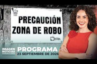 No te pierdas Imagen Noticias Guadalajara con Carolina Martínez de lunes a viernes en punto de las 2:30 p.m. en el 3.1 por Imagen Televisión Guadalajara.
#NoticiasImagen
Síguenos en nuestras redes:
Instagram: https://www.instagram.com/imagentvgdl/
TikTok: https://www.tiktok.com/@imagennoticias
Twitter: https://twitter.com/ImagenTVGDL
Facebook: https://www.facebook.com/ImagenTVGDL/
Visita nuestro sitio Web: https://www.imagentv.com/guadalajara
Mantente siempre informado con las noticias sobre los acontecimientos más importantes a nivel nacional con Erick Breguer, Carolina Martínez y Ricardo Camarena.
¡Déjanos tus comentarios, da like, comparte y suscríbete!