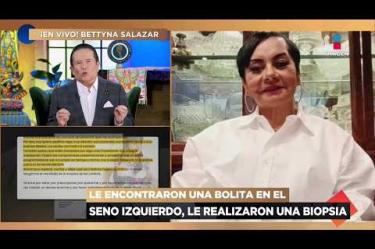 EN VIVO Bettyna Salazar ACLARA su estado de salud tras biopsia por 'bolita' en su seno
#DePrimeraManoTV
No te pierdas lo mejor del espectáculo de lunes a viernes De Primera Mano a las 3 p.m. con Gustavo Adolfo Infante, Addis Tuñón, Érika González y Lalo Carrillo por Imagen Televisión.
Visita también nuestra página: www.imagentv.com
▶️Programas completos: https://www.youtube.com/playlist?list=PLYnzMSw5fD7QoZlVNdIIdKqNpah_LS1R0
▶️Recopilación Especiales: https://www.youtube.com/playlist?list=PLYnzMSw5fD7RNZbEDMZ5q0349p-yeUEqm
▶️ Invitados De Primera Mano: https://www.youtube.com/playlist?list=PLYnzMSw5fD7QR3p02rRedi-ZorW3R2NZy
Síguenos en:
TikTok: https://www.tiktok.com/@deprimeramanoitv
Instagram: https://www.instagram.com/deprimeramanoitv/
Facebook: https://www.facebook.com/DePrimeraManoImagenTV
X: https://twitter.com/deprimeramano
O en las redes de Imagen Televisión
Facebook: https://www.facebook.com/ImagenTVMex
Twitter: https://twitter.com/ImagenTVMex
Instagram: https://www.instagram.com/imagentvmex/
TikTok: https://www.tiktok.com/@imagentv