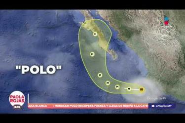 El huracán "Polo" retomó la categoría 5 y, mientras avanza por las costas de México, provoca inundaciones, fuertes vientos, lluvias y oleaje en Guerrero, Michoacán y Sonora.