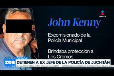 La Fiscalía de Oaxaca detuvo al exjefe de la policía municipal de #Juchitán señalado por su probable responsabilidad en delitos contra la seguridad del Estado, de acuerdo con la fiscalía, habría brindado protección a Los Cromos.