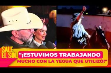 ¡Eduardo Capetillo y Biby Gaytán TEMÍAN que su HIJO Eduardo CANTARA arriba de un CABALLO!
#SaleElSolTV
☀️ Programas Completos #SaleElSol: https://www.youtube.com/playlist?list=PLYnzMSw5fD7Qfhf4bSEemItedNGl2Mf_A