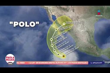 Ciudad Juárez, Chihuahua, quedó afectada por las fuertes lluvias, que provocaron inundaciones y daños. Mientras tanto, el huracán "Polo" mantiene fuerte oleaje en Michoacán y continúa avanzando por las costas mexicanas.
