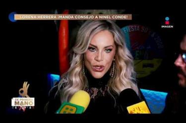 Lorena Herrera ACONSEJA a Ninel Conde tras 4 MATRIMONIOS fallidos. La actriz recomienda tomarse el tiempo para conocer a su pareja, tras preguntarle sobre el rumor de divorcio de Ninel Conde
#DePrimeraManoTV
No te pierdas lo mejor del espectáculo de lunes a viernes De Primera Mano a las 3 p.m. con Gustavo Adolfo Infante, Addis Tuñón, Érika González y Lalo Carrillo por Imagen Televisión.

Visita también nuestra página: www.imagentv.com

▶️Programas completos: https://www.youtube.com/playlist?list=PLYnzMSw5fD7QoZlVNdIIdKqNpah_LS1R0
▶️Recopilación Especiales: https://www.youtube.com/playlist?list=PLYnzMSw5fD7RNZbEDMZ5q0349p-yeUEqm
▶️ Invitados De Primera Mano: https://www.youtube.com/playlist?list=PLYnzMSw5fD7QR3p02rRedi-ZorW3R2NZy

Síguenos en:
TikTok: https://www.tiktok.com/@deprimeramanoitv
Instagram: https://www.instagram.com/deprimeramanoitv/
Facebook: https://www.facebook.com/DePrimeraManoImagenTV
X: https://twitter.com/deprimeramano


O en las redes de Imagen Televisión
Facebook: https://www.facebook.com/ImagenTVMex
Twitter: https://twitter.com/ImagenTVMex
Instagram: https://www.instagram.com/imagentvmex/
TikTok: https://www.tiktok.com/@imagentv