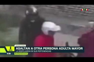 Dos sujetos en motocicleta se acercaron a una mujer de la tercera edad con el pretexto de preguntarle por una calle y aprovecharon para robarle sus aretes en la colonia 5 de Mayo, en Guadalajara. 

Síguenos en nuestras redes:

Instagram: https://www.instagram.com/imagentvgdl/
TikTok: https://www.tiktok.com/@imagennoticias
Twitter: https://twitter.com/ImagenTVGDL
Facebook: https://www.facebook.com/ImagenTVGDL/

Visita nuestro sitio Web: https://www.imagentv.com/guadalajara

Mantente siempre informado con las noticias sobre los acontecimientos más importantes a nivel nacional con Ricardo Camarena y Carolina Martínez.

¡Déjanos tus comentarios, da like, comparte y suscríbete!