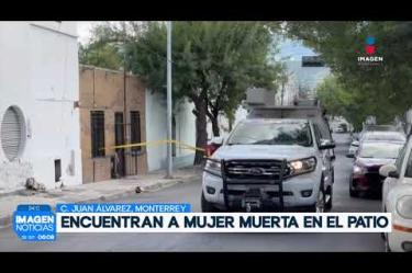Una mujer fue encontrada sin vida en un inmueble de Monterrey.
No te pierdas Imagen Noticias Monterrey con Brenda Cavazos de lunes a viernes por Imagen Televisión Monterrey.
Síguenos en nuestras redes
Instagram: https://www.instagram.com/imagentvmonterrey/
Twitter: https://twitter.com/ImagenTVMTY
Facebook: https://www.facebook.com/ImagenTVMTY/
Mantente siempre informado con las noticias sobre los acontecimientos más importantes a nivel nacional con Claudia Ovalle y Brenda Cavazos.
¡Dale like y suscríbete!