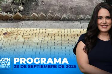 No te pierdas Imagen Noticias Monterrey con Brenda Cavazos de lunes a viernes por Imagen Televisión Monterrey.
Síguenos en nuestras redes
Instagram: https://www.instagram.com/imagentvmonterrey/
Twitter: https://twitter.com/ImagenTVMTY
Facebook: https://www.facebook.com/ImagenTVMTY/
Mantente siempre informado con las noticias sobre los acontecimientos más importantes a nivel nacional con Claudia Ovalle y Brenda Cavazos.
¡Dale like y suscríbete!