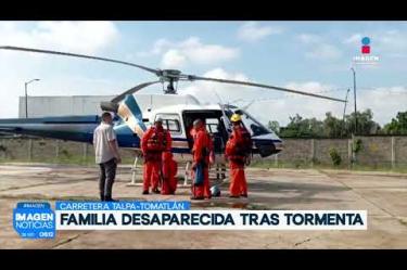 El paso del #HuracánPolo por las costas del Pacífico provocó intensas lluvias e inundaciones en la Sierra Madre Occidental, ocasionando el desbordamiento del río Santa Elena en la comunidad de La Cuesta, municipio de Talpa de Allende.