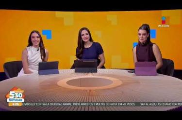 Visita nuestro sitio web: http://www.imagentv.com
No te pierdas Imagen Noticias 5:30 con Marlene Stahl, Nuria Gil y Adriana Treviño de lunes a viernes por Imagen Televisión.
TikTok 5:30: https://www.tiktok.com/@imagennoticias530
TikTok Noticias: https://www.tiktok.com/@imagennoticias
Instagram 5:30: https://www.instagram.com/imagennoticias530
Instagram Noticias: https://www.instagram.com/imagentvnoticias/
X 5:30: https://x.com/imagen530
X Noticias: https://twitter.com/ImagenNoticias_
X Televisión: https://twitter.com/ImagenTVMex
Facebook Noticias: https://www.facebook.com/ImagenTVNoticias
Aquí encontrarás la mejor información nacional e internacional de Imagen Noticias con Francisco Zea, Nacho Lozano, Crystal Mendivil, Enrique Sánchez y Paola Rojas.