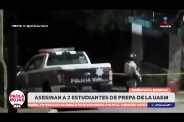 En la UAEM continúan los ataques contra estudiantes. Hace dos semanas, Claudia Tacoronte fue víctima de feminicidio; ahora, dos jóvenes de la Preparatoria 2 fueron asesinados tras acudir al cumpleaños de un amigo.