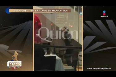 Luis Miguel dio la cara de forma inesperada ante los fans y los reflectores neoyorquinos durante su visita a Manhattan, volviéndose tendencia de inmediato al presenciarse el emotivo y respetuoso encuentro que sostuvo en público con Mijares, el intérprete de "Soldado del amor".

#DePrimeraManoTV
No te pierdas lo mejor del espectáculo de lunes a viernes De Primera Mano a las 3 p.m. con Gustavo Adolfo Infante, Addis Tuñón, Érika González y Lalo Carrillo por Imagen Televisión.

Visita también nuestra página: www.imagentv.com

▶️Programas completos: https://www.youtube.com/playlist?list=PLYnzMSw5fD7QoZlVNdIIdKqNpah_LS1R0
▶️Recopilación Especiales: https://www.youtube.com/playlist?list=PLYnzMSw5fD7RNZbEDMZ5q0349p-yeUEqm
▶️ Invitados De Primera Mano: https://www.youtube.com/playlist?list=PLYnzMSw5fD7QR3p02rRedi-ZorW3R2NZy

Síguenos en:
TikTok: https://www.tiktok.com/@deprimeramanoitv
Instagram: https://www.instagram.com/deprimeramanoitv/
Facebook: https://www.facebook.com/DePrimeraManoImagenTV
X: https://twitter.com/deprimeramano


O en las redes de Imagen Televisión
Facebook: https://www.facebook.com/ImagenTVMex
Twitter: https://twitter.com/ImagenTVMex
Instagram: https://www.instagram.com/imagentvmex/
TikTok: https://www.tiktok.com/@imagentv