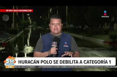 Hace algunas horas pasó el #huracán "Polo" sobre el municipio de #Comondú en Baja California Sur, dejando algunos encharcamientos, pencas de palmeras tiradas en el suelo y árboles derrumbados.
#NoticiasImagen #ImagenNoticias530 Visita nuestro sitio web: http://www.imagentv.com
No te pierdas Imagen Noticias 5:30 con Marlene Stahl, Nuria Gil y Adriana Treviño de lunes a viernes por Imagen Televisión.
TikTok 5:30: https://www.tiktok.com/@imagennoticias530
TikTok Noticias: https://www.tiktok.com/@imagennoticias
Instagram 5:30: https://www.instagram.com/imagennoticias530
Instagram Noticias: https://www.instagram.com/imagentvnoticias/
X 5:30: https://x.com/imagen530
X Noticias: https://twitter.com/ImagenNoticias_
X Televisión: https://twitter.com/ImagenTVMex
Facebook Noticias: https://www.facebook.com/ImagenTVNoticias
Aquí encontrarás la mejor información nacional e internacional de Imagen Noticias con Francisco Zea, Nacho Lozano, Crystal Mendivil, Enrique Sánchez y Paola Rojas.