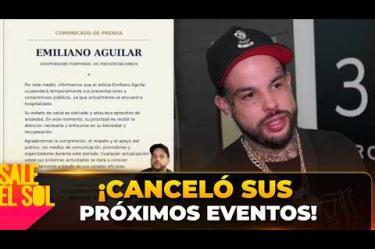 ¡Emiliano Aguilar es HOSPITALIZADO por DELICADO estado de SALUD debido a episodios de ANSIEDAD!
#SaleElSolTV
☀️ Programas Completos #SaleElSol: https://www.youtube.com/playlist?list=PLYnzMSw5fD7Qfhf4bSEemItedNGl2Mf_A