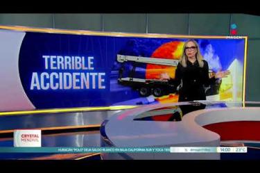 Sucedió en medio de un control vial debido a un accidente previo. Las condiciones del clima provocaron varios percances.