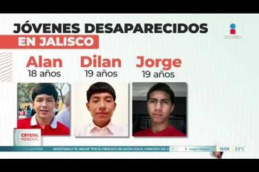 Se trata de Alan de 18 años, Dilan de 19, Jorge también de 19, y José de 20 años. Ayer sus padres se manifestaron sobre avenida Vallarta y esto fue lo que pidieron.