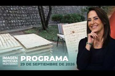 No te pierdas Imagen Noticias Monterrey con Claudia Ovalle de lunes a viernes por Imagen Televisión Monterrey.
 
Síguenos en nuestras redes
Instagram: https://www.instagram.com/imagentvmonterrey/
Twitter: https://twitter.com/ImagenTVMTY
Facebook: https://www.facebook.com/ImagenTVMTY/

Mantente siempre informado con las noticias sobre los acontecimientos más importantes a nivel nacional con Claudia Ovalle y Brenda Cavazos.


¡Dale like y suscríbete!