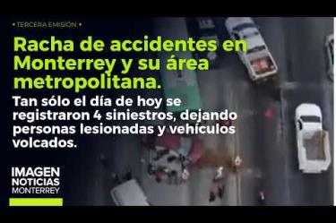 4 fuertes accidentes se registraron en Monterrey durante una misma tarde.
No te pierdas Imagen Noticias #Monterrey con #BrisseidaMoya de lunes a viernes por Imagen Televisión Monterrey.
Síguenos en nuestras redes
Instagram: https://www.instagram.com/imagentvmonterrey/
Twitter: https://twitter.com/ImagenTVMTY
Facebook: https://www.facebook.com/ImagenTVMTY/
Mantente siempre informado con las noticias sobre los acontecimientos más importantes a nivel nacional con Claudia Ovalle y Brenda Cavazos.
¡Dale like y suscríbete!