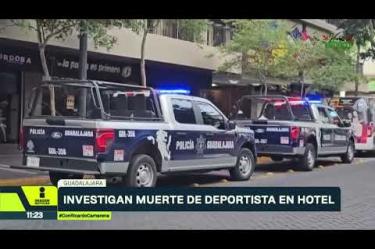 La muerte de Benjamin Marcus Ferreira, deportista inglés de 28 años, es investigada por autoridades de Guadalajara. Habría regresado de entrenar cuando comenzó a sentirse mal dentro de un hotel.