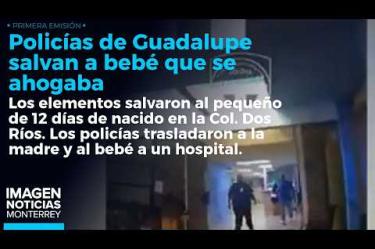 Elementos municipales de Guadalupe salvan la vida de un recién nacido que se ahogaba.
No te pierdas Imagen Noticias Monterrey con Brenda Cavazos de lunes a viernes por Imagen Televisión Monterrey.
Síguenos en nuestras redes
Instagram: https://www.instagram.com/imagentvmonterrey/
Twitter: https://twitter.com/ImagenTVMTY
Facebook: https://www.facebook.com/ImagenTVMTY/
Mantente siempre informado con las noticias sobre los acontecimientos más importantes a nivel nacional con Claudia Ovalle y Brenda Cavazos.
¡Dale like y suscríbete!