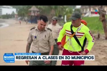 La Secretaría de Educación de #Jalisco informó que este jueves 1 de octubre se retoman las actividades escolares presenciales en los 30 municipios donde se habían suspendido por el paso del #HuracánRachel.