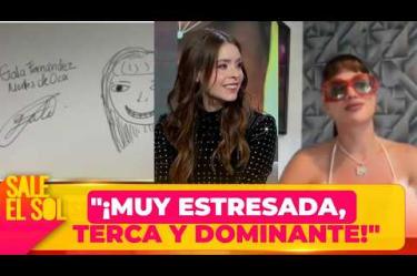 ¡Maryfer Centeno ANALIZA el DIBUJO de Gala Montes y REVELA qué DICE sobre su PERSONALIDAD!

#SaleElSolTV

☀️ Programas Completos #SaleElSol: https://www.youtube.com/playlist?list=PLYnzMSw5fD7Qfhf4bSEemItedNGl2Mf_A
