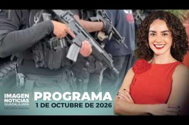 No te pierdas Imagen Noticias Guadalajara con Carolina Martínez de lunes a viernes en punto de las 2:30 p.m. en el 3.1 por Imagen Televisión Guadalajara.
#NoticiasImagen
Síguenos en nuestras redes:
Instagram: https://www.instagram.com/imagentvgdl/
TikTok: https://www.tiktok.com/@imagennoticias
Twitter: https://twitter.com/ImagenTVGDL
Facebook: https://www.facebook.com/ImagenTVGDL/
Visita nuestro sitio Web: https://www.imagentv.com/guadalajara
Mantente siempre informado con las noticias sobre los acontecimientos más importantes a nivel nacional con Erick Breguer, Carolina Martínez y Ricardo Camarena.
¡Déjanos tus comentarios, da like, comparte y suscríbete!