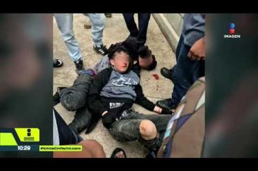 Con seis detonaciones inició el ataque en una secundaria en Torreón, #Coahuila. “Los Cuates”, unos gemelos de 18 años, abrieron fuego dejando un muerto y al menos tres heridos. #ImagenNoticias de la Noche tuvo acceso a imágenes de la llegada de los agresores al plantel:
#NoticiasConNachoLozano
#NoticiasImagen
¡Como nadie en la noche! #ImagenNoticias con Nacho Lozano de lunes a viernes a las 10:30 pm en el 3.1 #ImagenTelevisión.
Visita nuestro sitio Web: http://bit.ly/2nT2Wz5
Síguenos en nuestras redes:
Instagram: @imagentvnoticias
Tiktok: @imagennoticias
X: @ImagenNoticias_
Facebook: https://www.facebook.com/ImagenTVNoticias/
Aquí encontrarás la mejor información nacional e internacional de Imagen Noticias con Francisco Zea, Paola Rojas, Crystal Mendivil y Nacho Lozano.