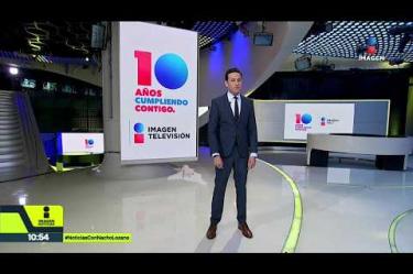 Hace 10 años hicimos una promesa, y todos los días seguimos cumpliendo. Gracias por acompañarnos en esta historia.
#ImagenTelevisión, #10AñosCumpliendoContigo.
#NoticiasConNachoLozano
#NoticiasImagen
¡Como nadie en la noche! #ImagenNoticias con Nacho Lozano de lunes a viernes a las 10:30 pm en el 3.1 #ImagenTelevisión.
Visita nuestro sitio Web: http://bit.ly/2nT2Wz5
Síguenos en nuestras redes:
Instagram: @imagentvnoticias
Tiktok: @imagennoticias
X: @ImagenNoticias_
Facebook: https://www.facebook.com/ImagenTVNoticias/
Aquí encontrarás la mejor información nacional e internacional de Imagen Noticias con Francisco Zea, Paola Rojas, Crystal Mendivil y Nacho Lozano.