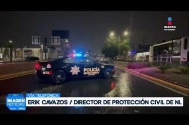 Protección Civil de Nuevo León reporta saldo blanco hasta el momento a pesar de las fuertes lluvias registradas en la entidad.
No te pierdas Imagen Noticias Monterrey con Brenda Cavazos de lunes a viernes por Imagen Televisión Monterrey.
Síguenos en nuestras redes
Instagram: https://www.instagram.com/imagentvmonterrey/
Twitter: https://twitter.com/ImagenTVMTY
Facebook: https://www.facebook.com/ImagenTVMTY/
Mantente siempre informado con las noticias sobre los acontecimientos más importantes a nivel nacional con Claudia Ovalle y Brenda Cavazos.
¡Dale like y suscríbete!