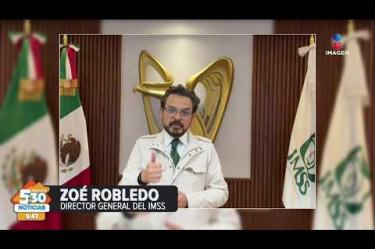 El director del #IMSS, #ZoéRobledo, anunció acciones e investigaciones externas para esclarecer el fallecimiento de tres recién nacidos en el Centro Médico de Occidente de #Jalisco.  

#NoticiasImagen #ImagenNoticias530 Visita nuestro sitio web: http://www.imagentv.com

No te pierdas Imagen Noticias 5:30 con Marlene Stahl, Nuria Gil y Adriana Treviño de lunes a viernes por Imagen Televisión.

TikTok 5:30: https://www.tiktok.com/@imagennoticias530 
TikTok Noticias: https://www.tiktok.com/@imagennoticias

Instagram 5:30: https://www.instagram.com/imagennoticias530 
Instagram Noticias: https://www.instagram.com/imagentvnoticias/

X 5:30: https://x.com/imagen530 
X Noticias: https://twitter.com/ImagenNoticias_
X Televisión: https://twitter.com/ImagenTVMex
 
Facebook Noticias: https://www.facebook.com/ImagenTVNoticias
 
Aquí encontrarás la mejor información nacional e internacional de Imagen Noticias con Francisco Zea, Nacho Lozano, Crystal Mendivil, Enrique Sánchez y Paola Rojas.