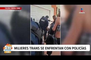 En la #CDMX, un grupo de mujeres trans y policías se fueron directo a los golpes y jaloneos en la Col. Obrera luego de que oficiales sometieran por la fuerza a una de ellas. El pleito inició porque dos de ellas se negaron a pagar su estancia en un hotel.

#NoticiasImagen #ImagenNoticias530 Visita nuestro sitio web: http://www.imagentv.com

No te pierdas Imagen Noticias 5:30 con Marlene Stahl, Nuria Gil y Adriana Treviño de lunes a viernes por Imagen Televisión.

TikTok 5:30: https://www.tiktok.com/@imagennoticias530 
TikTok Noticias: https://www.tiktok.com/@imagennoticias

Instagram 5:30: https://www.instagram.com/imagennoticias530 
Instagram Noticias: https://www.instagram.com/imagentvnoticias/

X 5:30: https://x.com/imagen530 
X Noticias: https://twitter.com/ImagenNoticias_
X Televisión: https://twitter.com/ImagenTVMex
 
Facebook Noticias: https://www.facebook.com/ImagenTVNoticias
 
Aquí encontrarás la mejor información nacional e internacional de Imagen Noticias con Francisco Zea, Nacho Lozano, Crystal Mendivil, Enrique Sánchez y Paola Rojas.